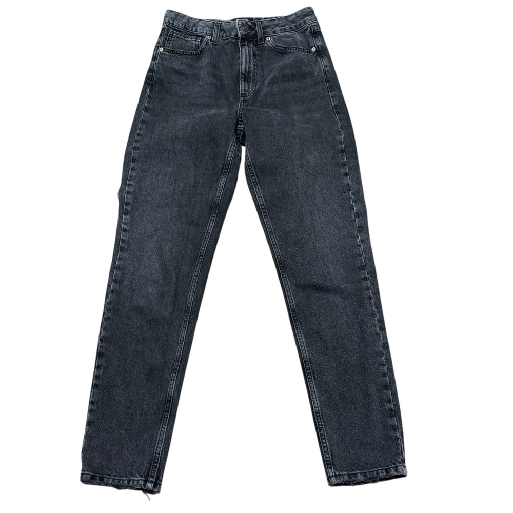 Urban Outfitters BDG Mom High-Rise Denim Jeans in Washed Black size 26 x 32